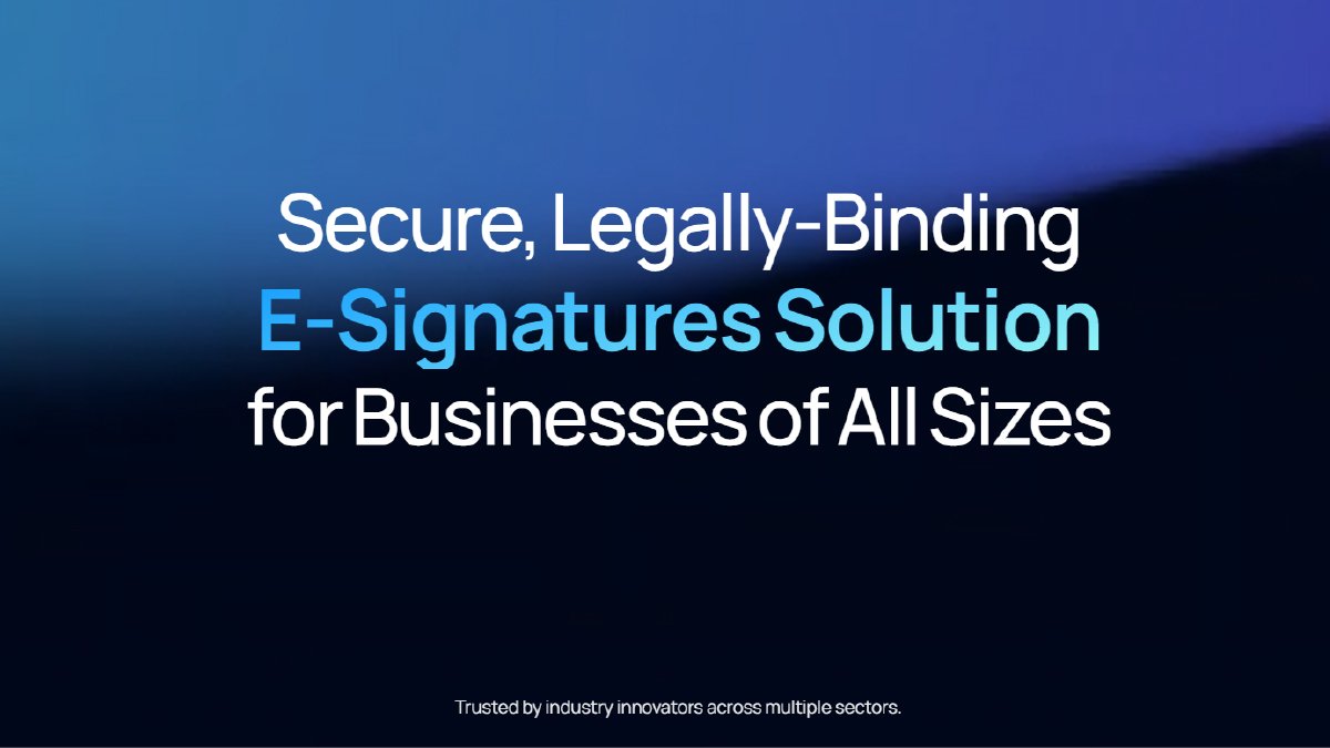 SECURE ELECTRONIC SIGNATURE intelligence overview